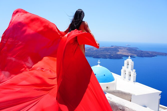 1-Hour Flying Dress Photoshoot, Instagram spots - The dress, the wind, and the practical side of posing