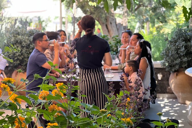 3 Wineries wine tasting & Greek Meal -Food and Wine pairing - Pickup, Timing, and the Five-Hour Pace