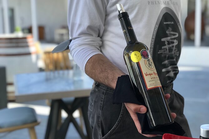 3 Wineries wine tasting & Greek Meal -Food and Wine pairing - A Wine Museum and Traditional Island Character