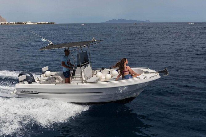 5 Hours Boat Rental in Santorini - Key points to know before booking