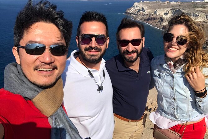 6-h Discover Santorini: Culture, Views & Wine Private Tour - Perissa’s black sand and volcanic character