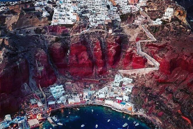 6-Hour Private Custom Santorini Tour-A Full Experience Of The Island. - Perissa and Perivolos on the black-sand coast