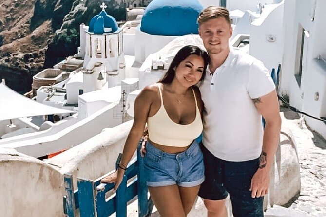 6-Hour Private Custom Santorini Tour-A Full Experience Of The Island. - Imerovigli and Skaros Rock above the Caldera