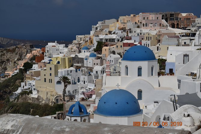 All of Santorini in 6 hours (private) - Starting above the caldera at Firostefani