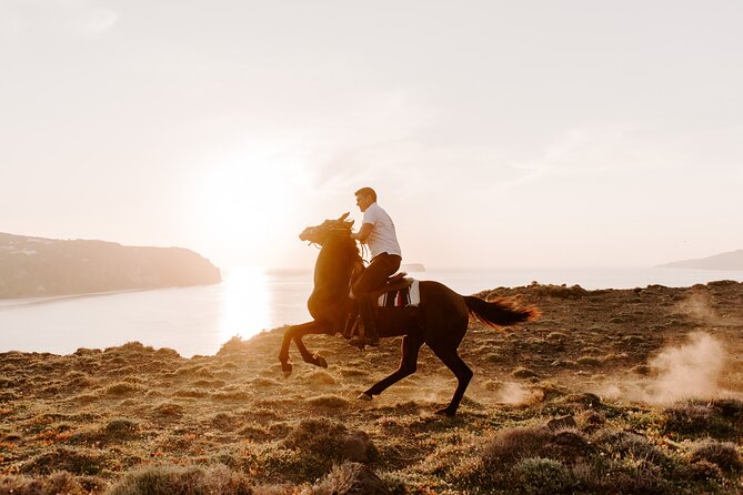 Beach Gallop - Horse Riding Safari for Experienced Riders - Riding back through Megalochori