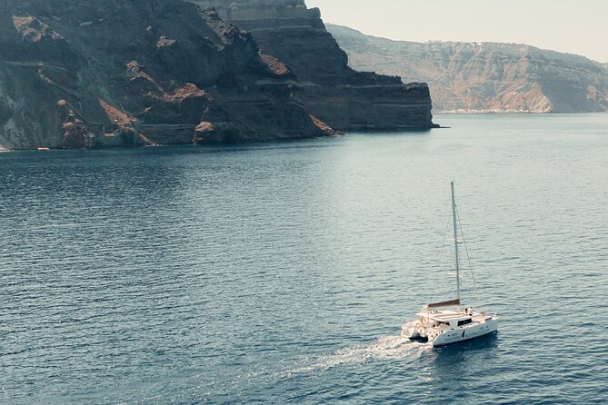 Beautiful Day Catamaran Caldera Cruise incl. Meal & Drinks - Who should book this Santorini cruise?