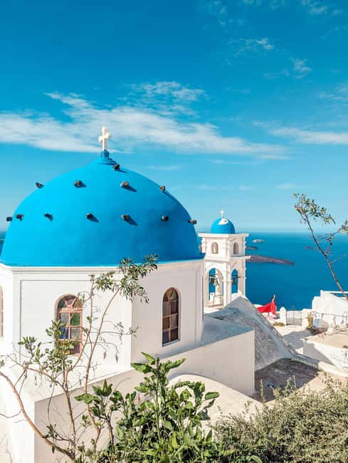 Best of Santorini 5-hour Tour for Cruise Ship Travellers - Pyrgos offers old steps and traditional streets