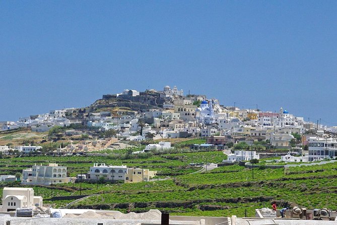 Best of Santorini, Private 4 hour Island tour including Oia - Santorini wine at Venetsanos or Santo