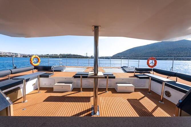 Comfort Max Catamaran Caldera Cruise with BBQ and Drinks - Why a catamaran is a smart way to see Santorini