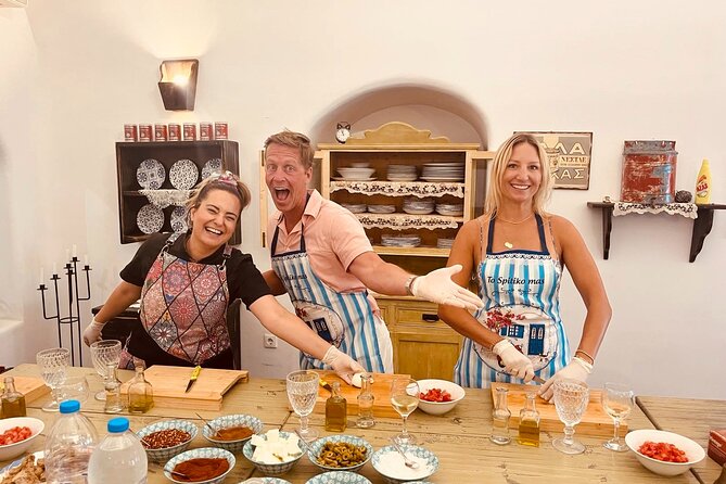 Cooking Class in Traditional cave house in Santorini! - Key details at a glance