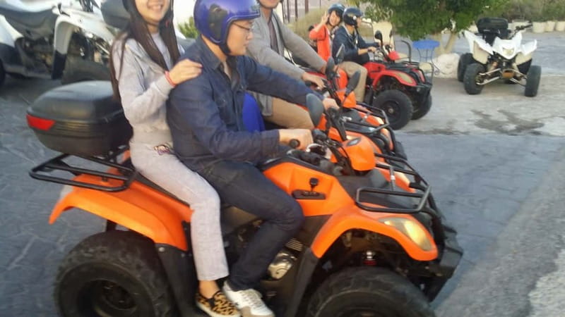 Discover Santorini on Quadbike Available with pick up! - Quad bike or buggy: choosing the right ride
