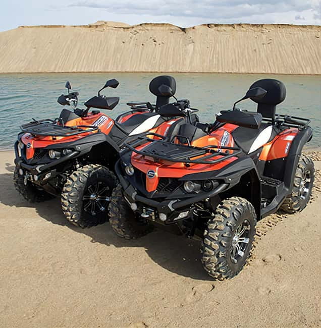 Discover Santorini on Quadbike Available with pick up! - Using the map to plan your day