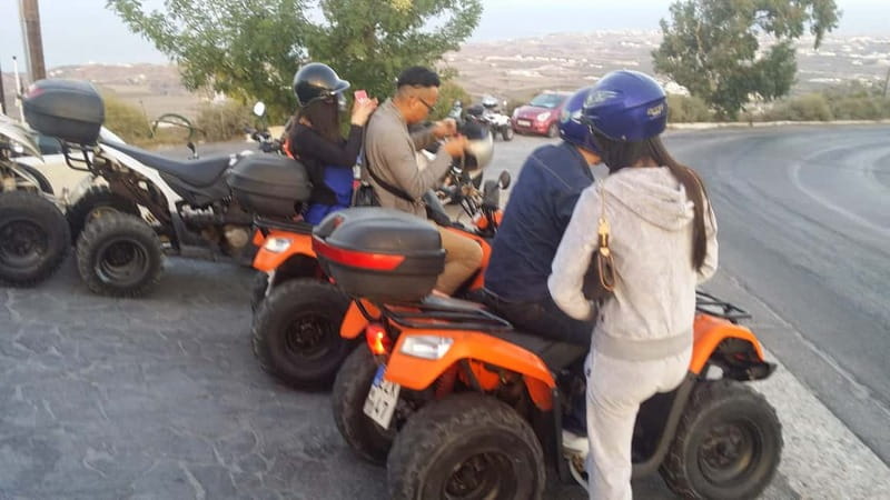 Discover Santorini on Quadbike Available with pick up! - Collecting your vehicle at your hotel, Airbnb, or port