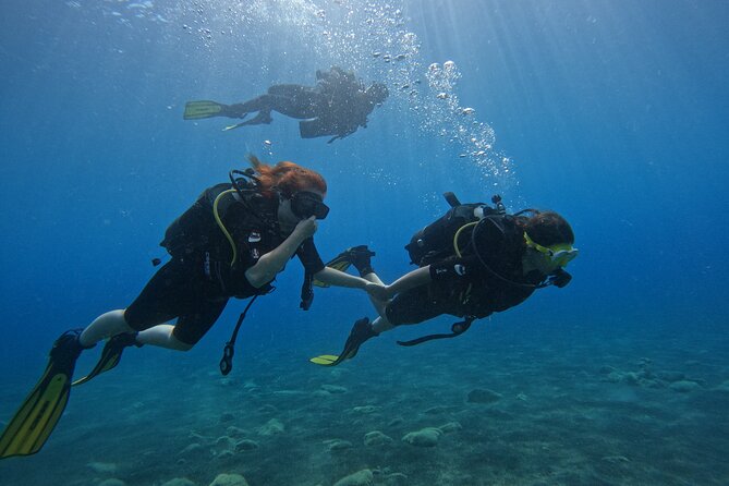 Discover Scuba Diving in Santorini - Practicing basic skills before going underwater