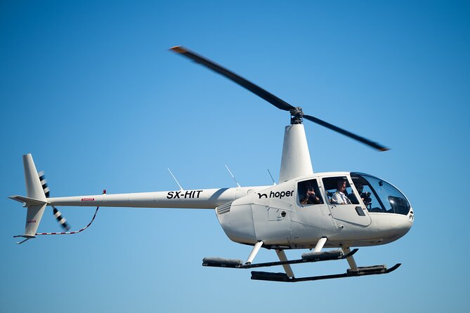 Experience Santorini Sunset by Helicopter - Palea and Nea Kameni, Santorini’s volcanic center