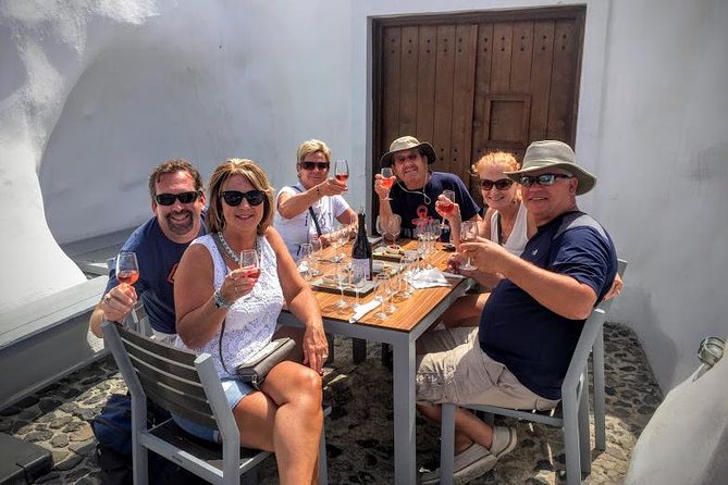 Experience Santorini: Wine Tasting Small Group Tour - Small-group transport makes the day easier