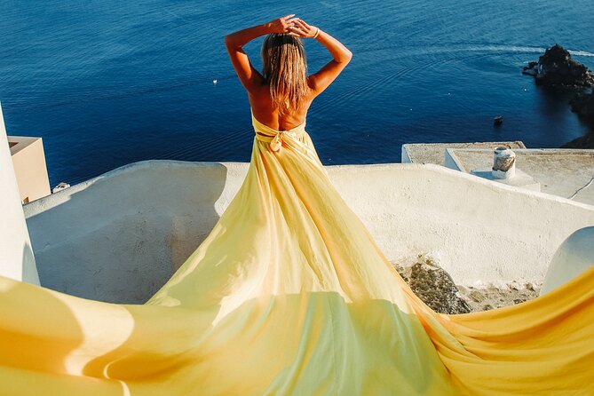 Flying Dress Photoshoot Santorini - Why This Santorini Shoot Feels Different