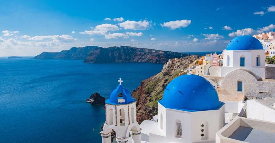 From Heraklion/Crete: Santorini Island Guided Day Trip - Oia: beautiful, crowded, and tightly timed