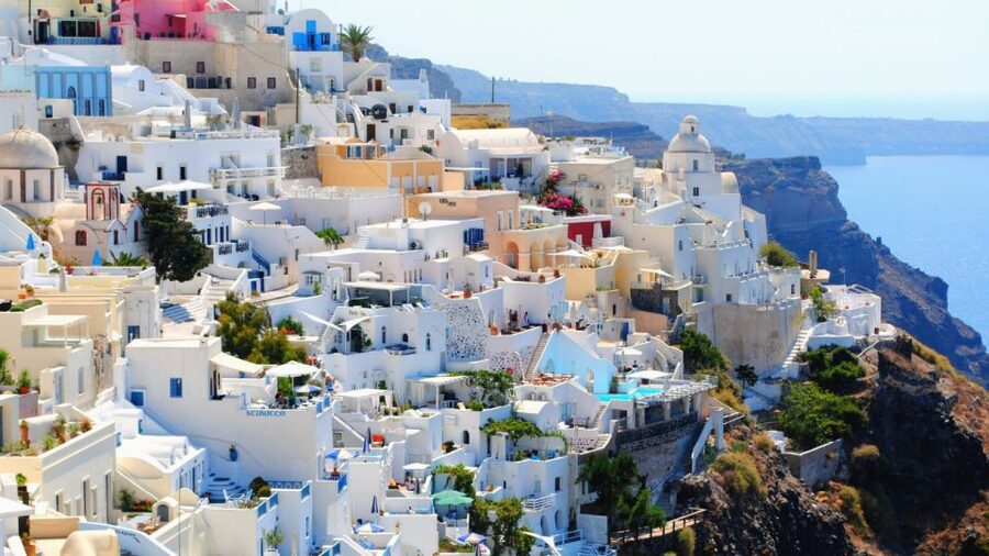 From Heraklion/Crete: Santorini Island Guided Day Trip - The coach ride to Fira