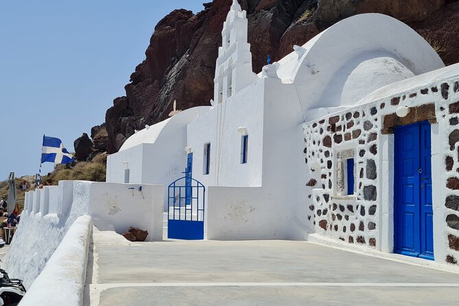 Full-Day Private Tour of Santorini Caldera & The Most Famous Sightseeing - Perissa Black Beach is the day’s practical break