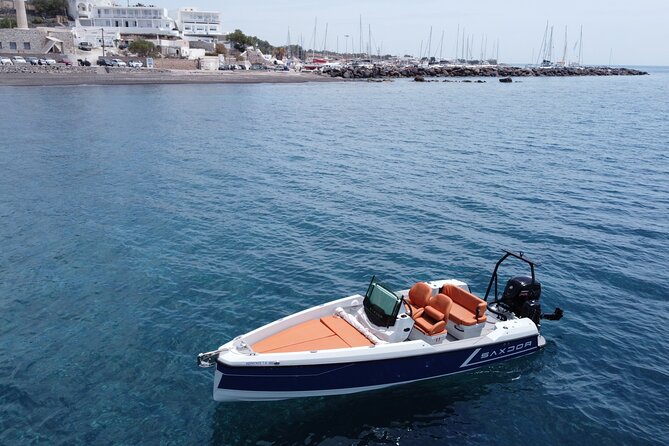 Full Day Rental in Santorini with Saxdor Luxury Boat - The price: good value for a full private day