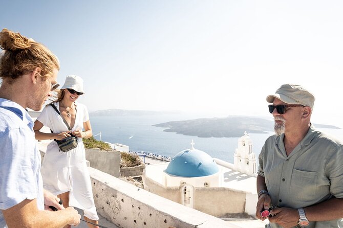 Half Day Santorini Highlights Private Tour - Sunset wine tasting on an afternoon departure