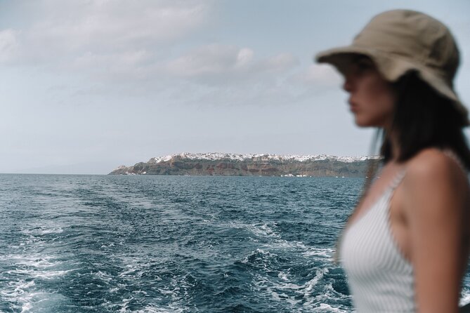Half-Day Tailor-made Private Catamaran Cruise in Santorini - Hotel pickup and the 10:00 am start