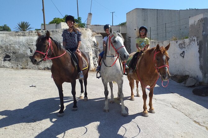 Horse Riding: Explore Secret Thera - Heat, shade, and timing on Santorini