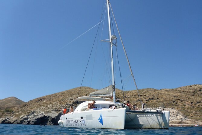 Island Hopping: Santorini Catamaran Charter Cruise with a skipper - Cost, deposits, and the details that change the value