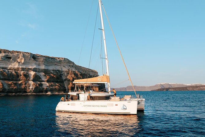Luxury Santorini Sunset Cruise: Dinner, BBQ, Open Bar, Transfers - Food, Crew, and the Feel of the Group