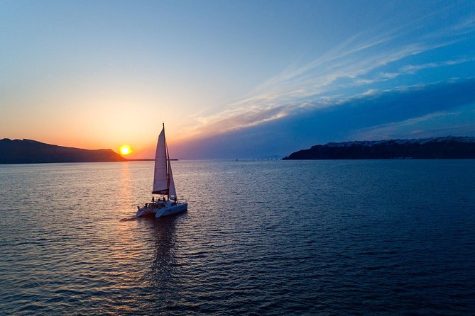 Luxury Sunset Cruise with Swim Stops, BBQ meals and Open Bar - A BBQ dinner with Greek salad and dessert