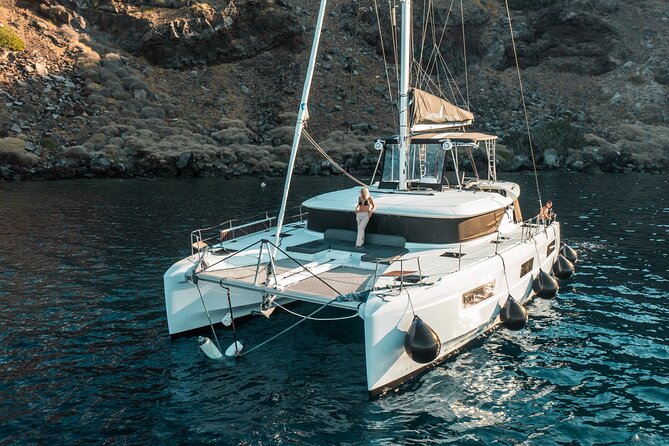 Majestic Catamaran Caldera Cruise with Snacks, Meal & Drinks - Why the caldera is best seen from the sea