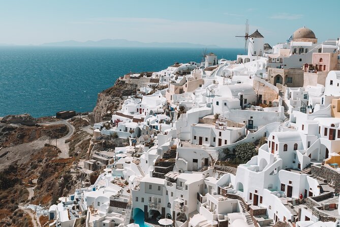 My Ultimate Full-Day Private Santorini Road Trip - Profitis Ilias puts Santorini in view