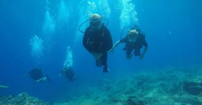 2 Guided Scuba Dives off Santorini for Certified Divers