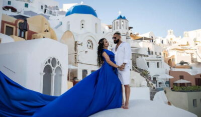 Oía: Santorini Professional Photoshoot with Edited Photos