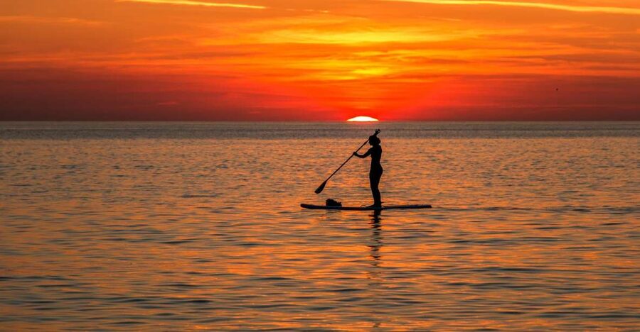 Paddle Board Rental: Glide on the Water with Ease - Starting with a board, paddle, and short lesson
