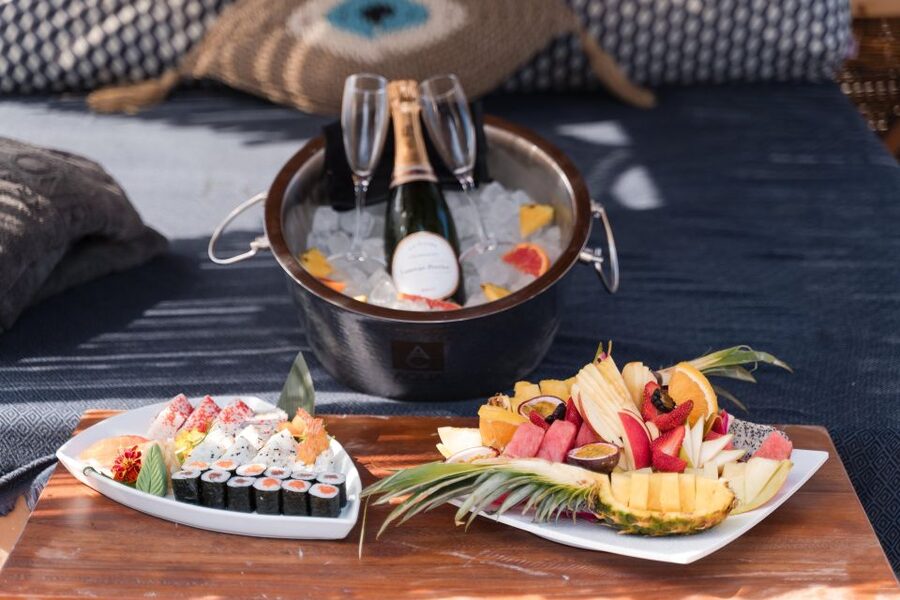 Perivolos Beach: Sun-Bed Experience FortyOne Bar Restaurant - Is the food worth adding?