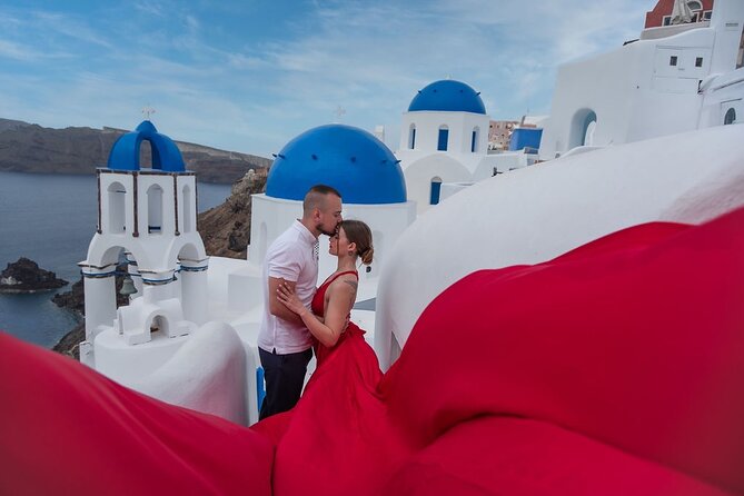 Photoshoot in Santorini Oia - What happens during the 30 minutes