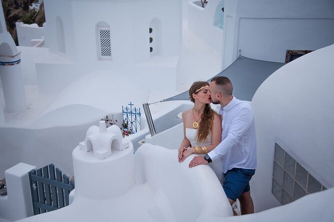 Photoshoot in Santorini Oia - Communication and timing deserve attention