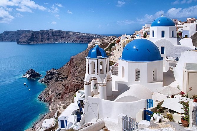 Private 8h tour on Santorini - Imerovigli and the view toward Skaros