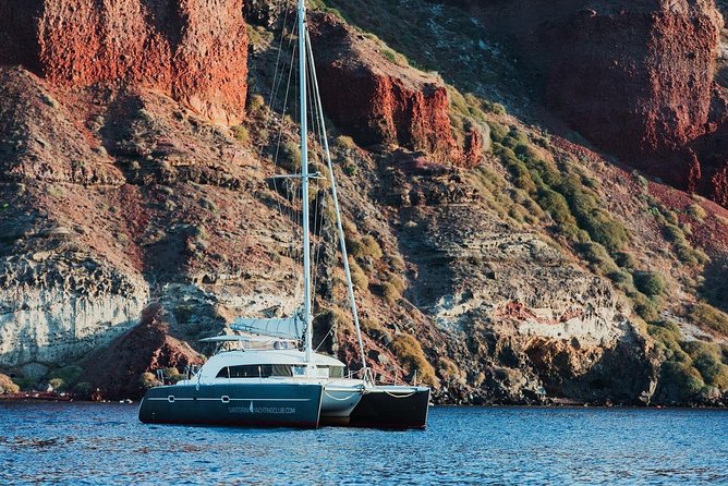 Private Beautiful Day or Romantic Sunset Cruise with Meal and Drinks - The volcanic island and hot springs
