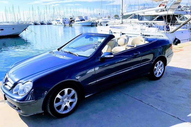Private Cabrio 5 Hours Santorini Highlights Tour - Red Beach: volcanic color in a short stop