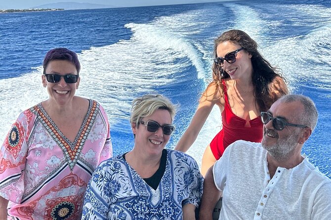 Private Caldera Cruise with Motor Yacht in Santorini - Koloumbo and the underwater volcano