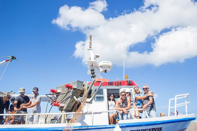 Private Fishing Tour - Morning (transportation included) - Red Beach, White Beach, and Mesa Pigadia