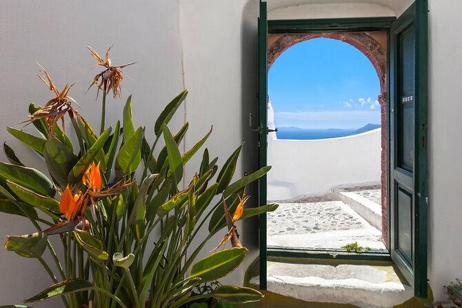 Private Half day - Best of Santorini and Wine Tasting tour - Profitis Ilias: Santorini from its highest point