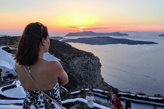 Private Half-Day Tour of Santorini North Side - Imerovigli and the view toward Skaros Rock