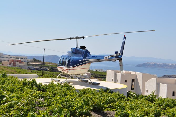 Private Helicopter Transfer from Santorini to Mykonos - Santorini to Mykonos in 40 minutes
