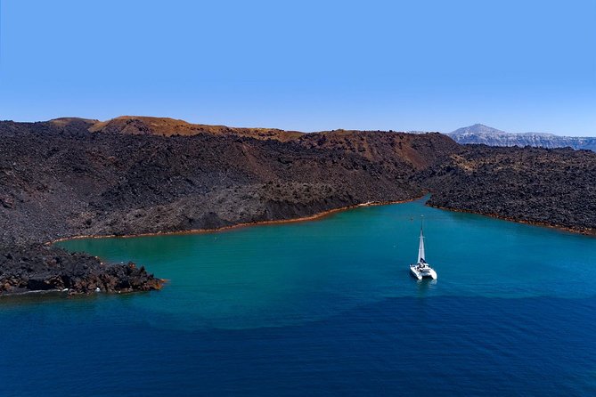 Private Luxury Caldera Cruise with a rich BBQ meal and Open Bar! - Why a private catamaran makes sense in Santorini