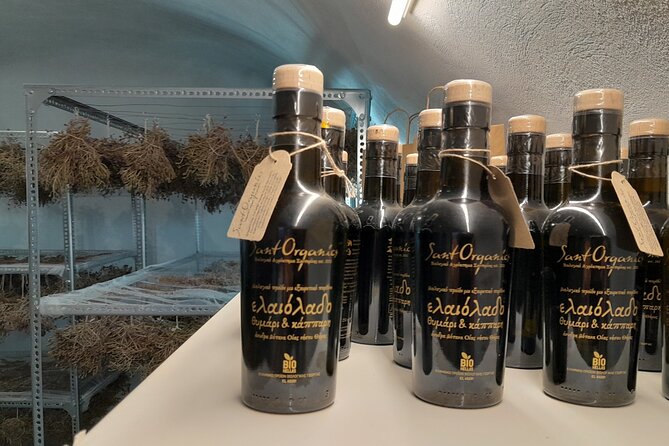 Private Olive Oil tasting & Liqueur experience - Raisin liqueur and organic grape tastings