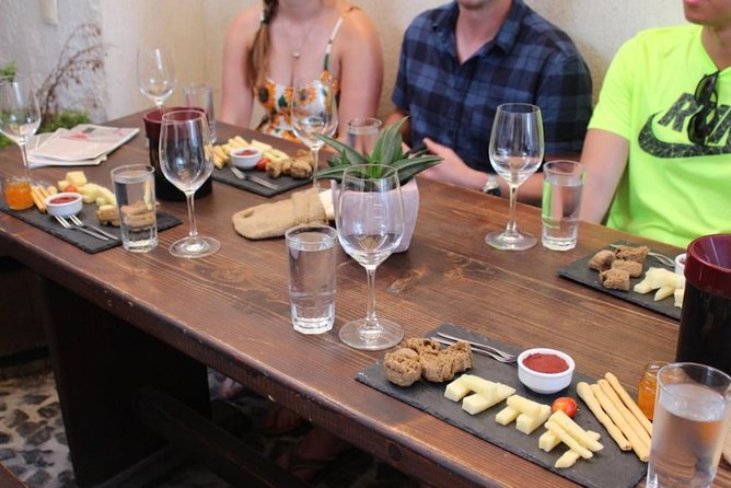 Private Santorini Cooking Class & Wine Tasting Tour - Three wineries, one long Greek lunch
